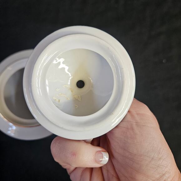 Vintage Bavaria Schumann Arzberg Germany Sugar Bowl with Lid Floral Canister - Picture 6 of 11